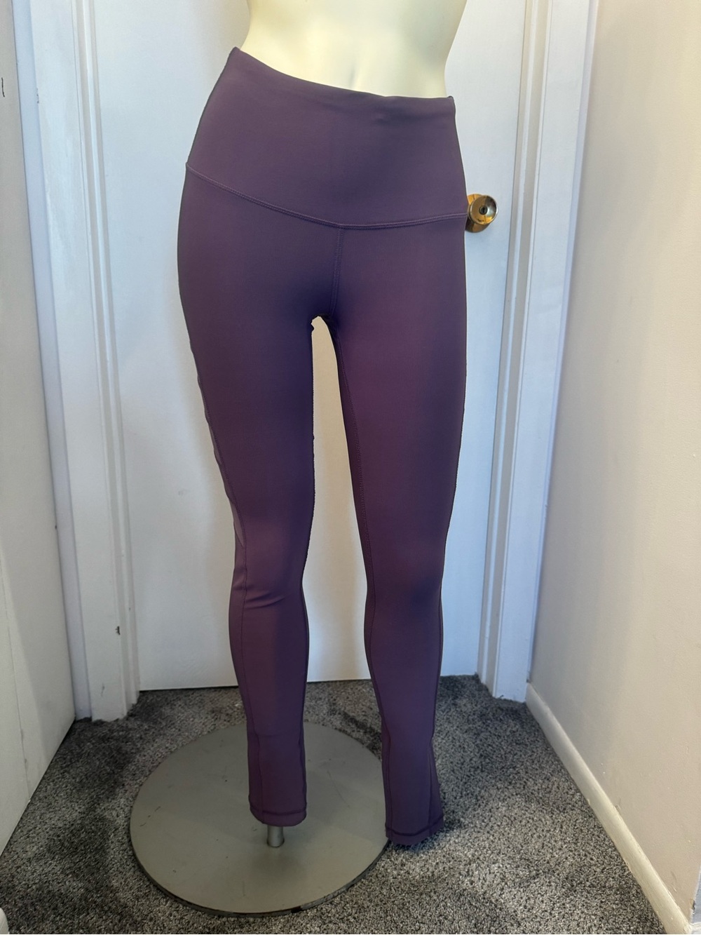90 Degree By Reflex Plum High-Waist Performance Leggings